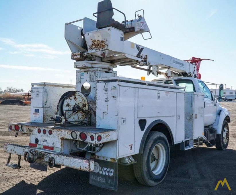 Terex Commander 4045 Utility Digger Derrick Telescopic Boom Service Truck Crane on Ford F 750 3