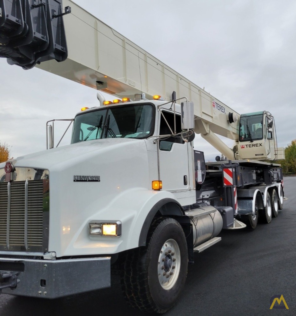 SOLD Terex CROSSOVER 6000 60-ton Boom Truck Crane on Kenworth T800 8