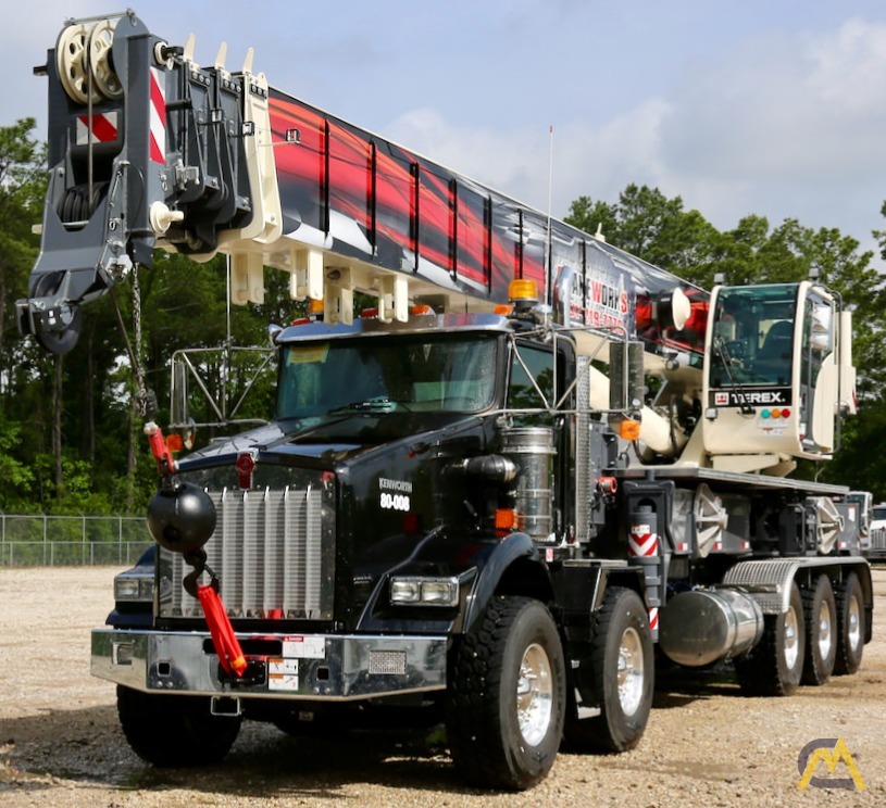 Terex Crossover 8000 80-Ton Boom Truck Crane 0