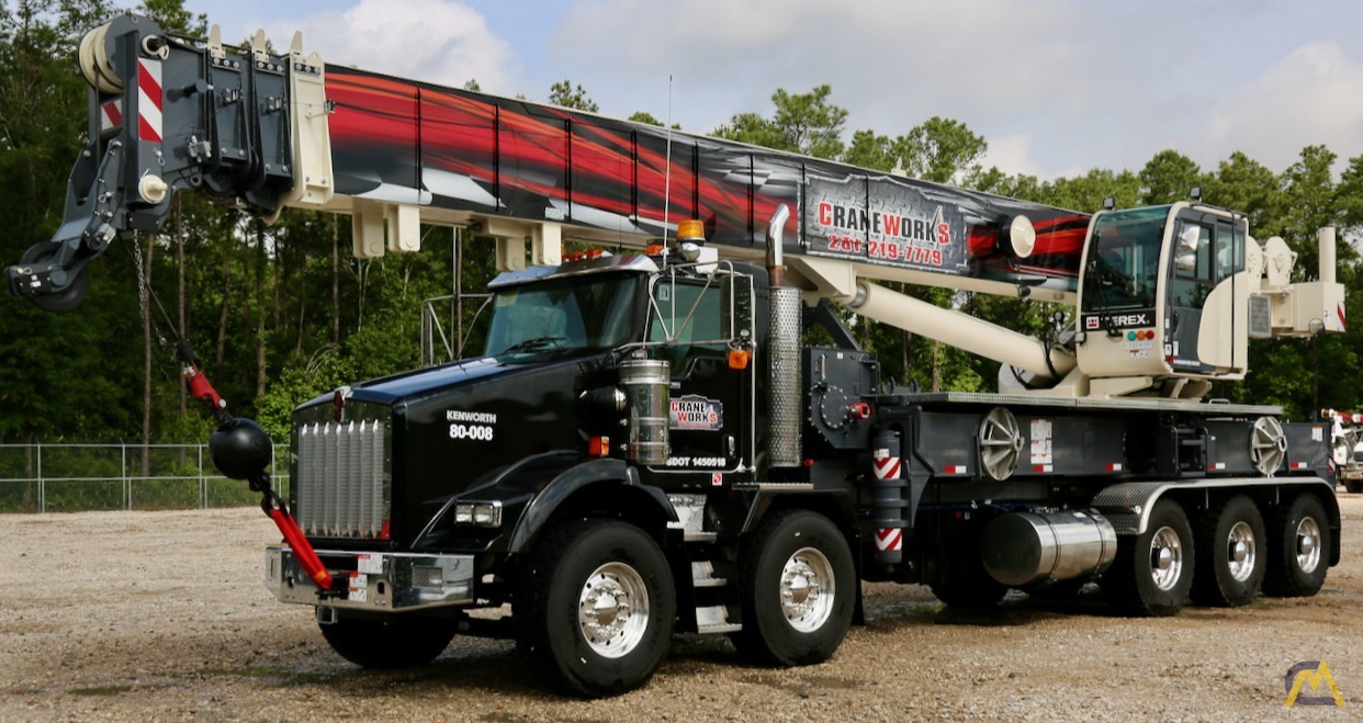 Terex Crossover 8000 80-Ton Boom Truck Crane 1