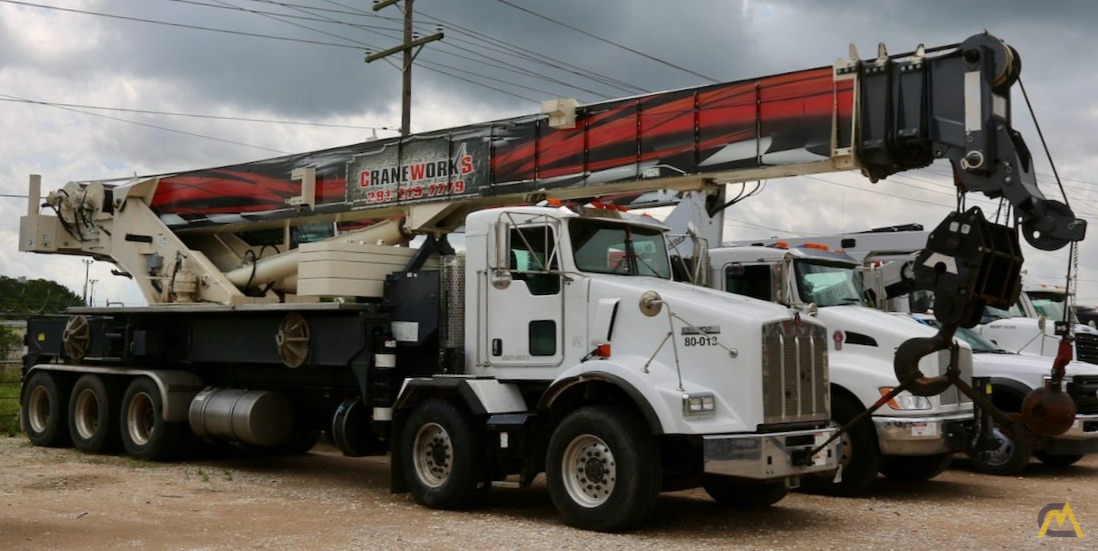 Terex Crossover 8000 80-Ton Boom Truck Crane 0