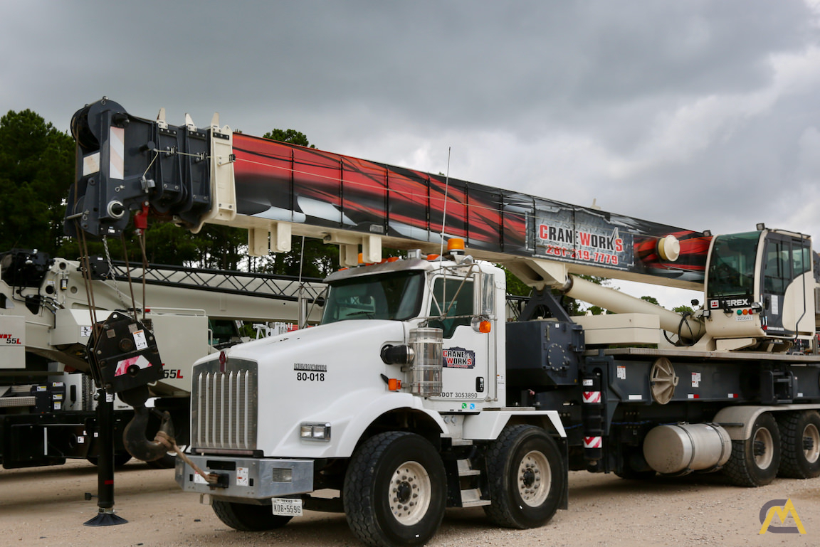 Terex Crossover 8000 80-Ton Boom Truck Crane 0