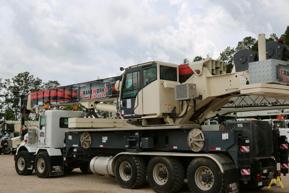 Terex Crossover 8000 80-Ton Boom Truck Crane 3