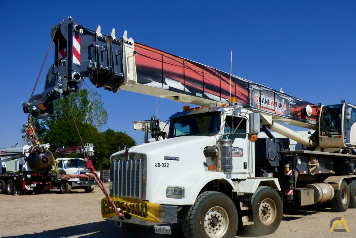 Terex Crossover 8000 80-Ton Boom Truck Crane 0