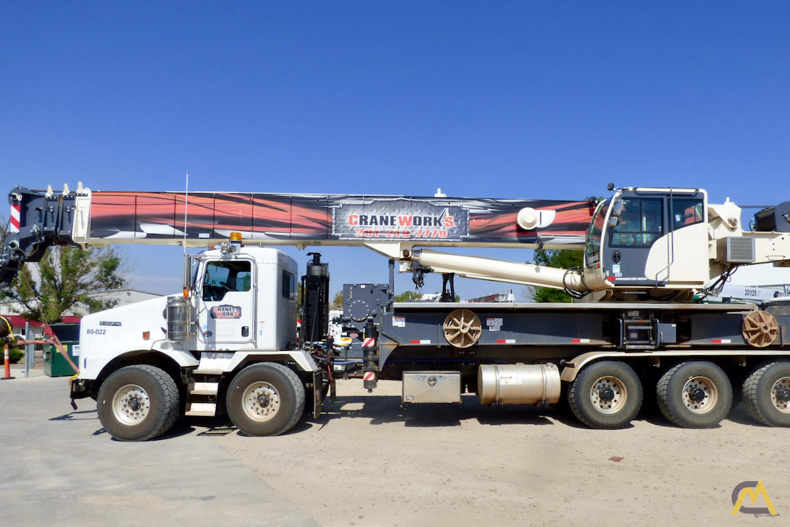 Terex Crossover 8000 80-Ton Boom Truck Crane 1
