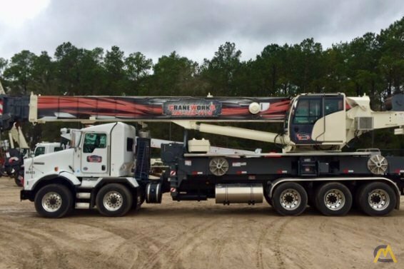 Terex Crossover 8000 80-Ton Boom Truck Crane 0
