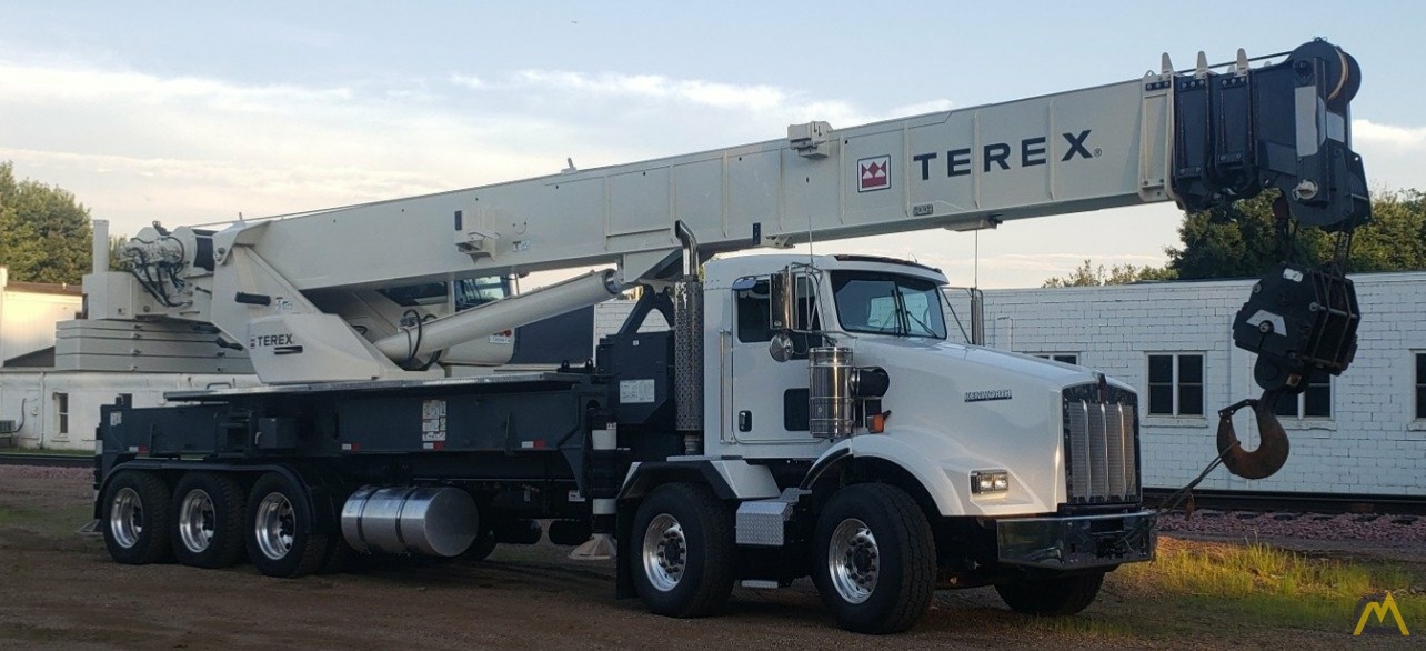 Terex CROSSOVER 8000 80-ton Boom Truck on Kenworth Twin Steer T800 0