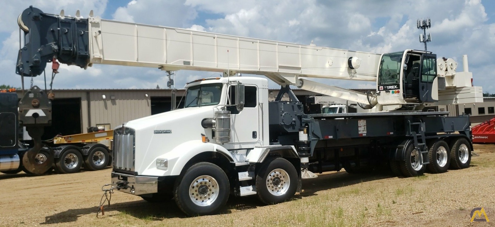 Terex CROSSOVER 8000 80-ton Boom Truck on Kenworth Twin Steer T800 2