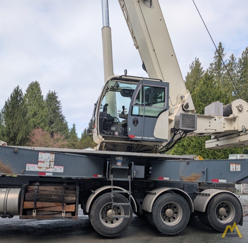 Terex CROSSOVER 8000 Boom Truck Crane on Kenworth 3