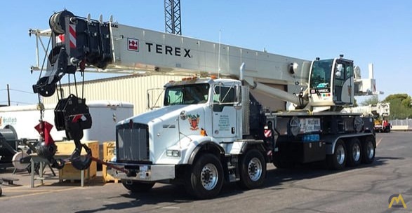 SOLD Terex CROSSVER 8000 Boom Truck Crane 0