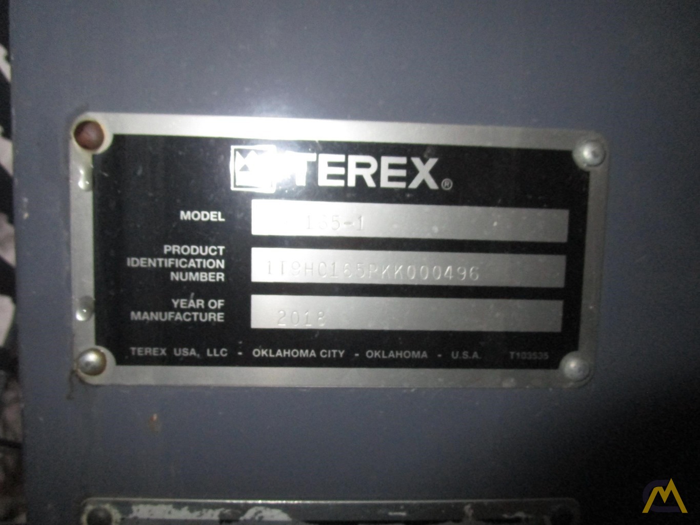 Terex HC 165 165-ton Crawler Lattice Boom Crane 29