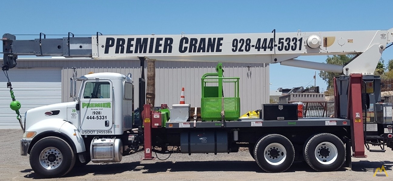 Terex RM 4792 23.50-ton Boom Truck Crane on Peterbilt 335 0