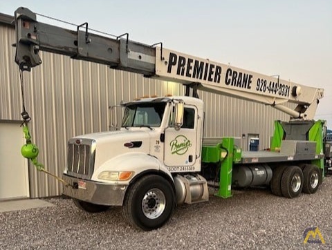 Terex RM 4792 Boom Truck Crane on Peterbilt 335 0
