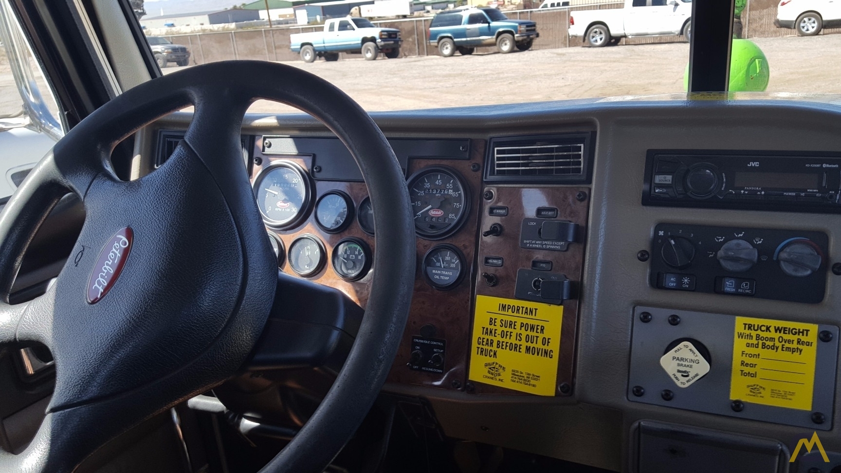 Terex RM 4792 23.50-ton Boom Truck Crane on Peterbilt 335 1
