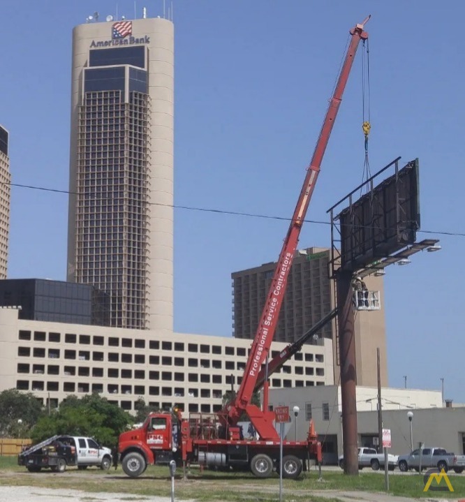 Terex RS 60100 30-ton Boom Truck Crane on Sterling 1