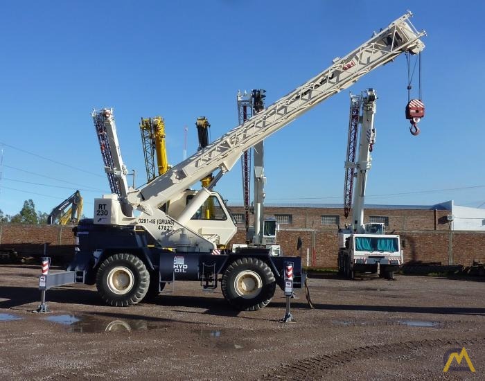 Terex RT 230-1 30-ton Rough Terrain Crane 4