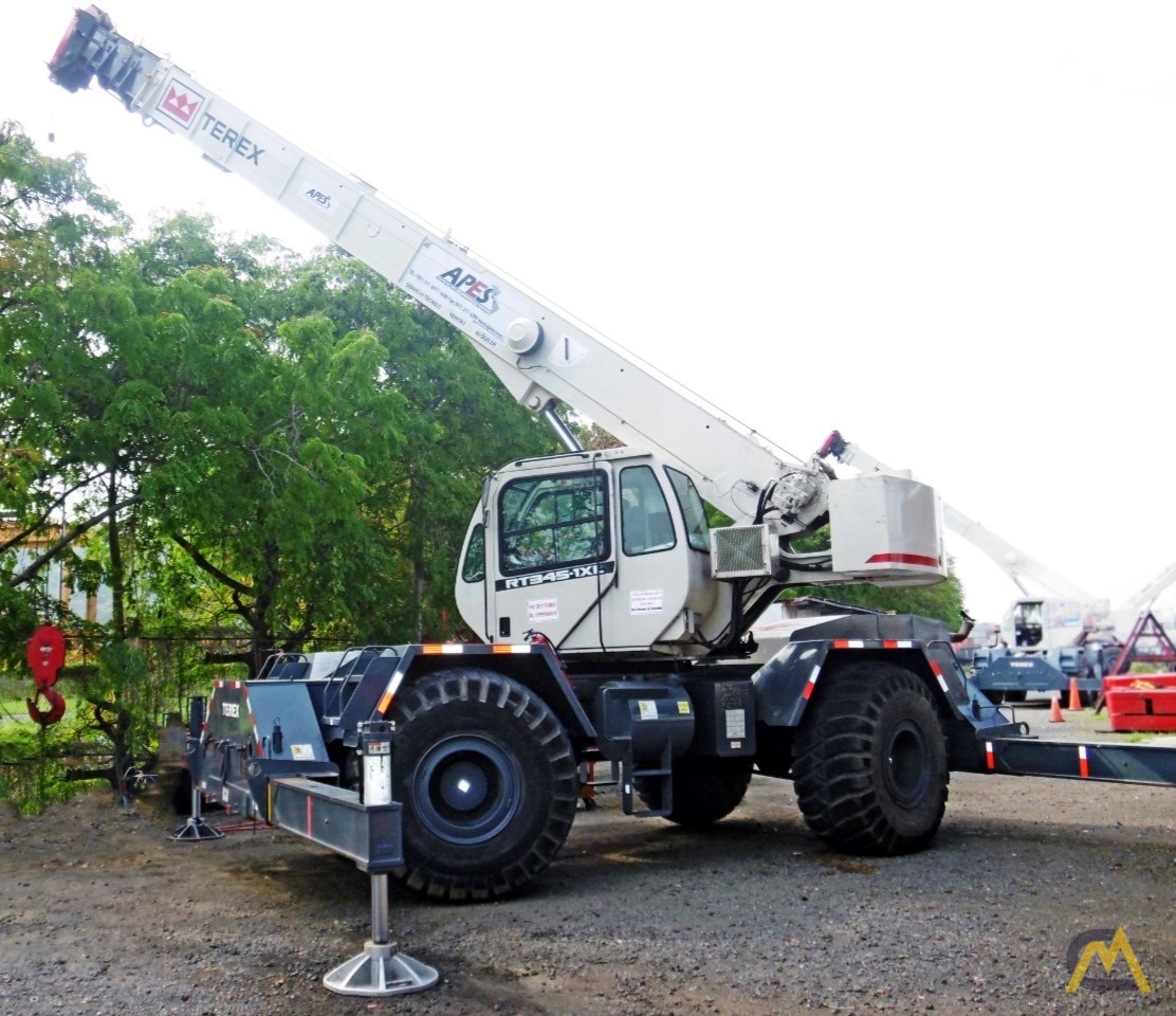 (3) Terex RT 345-1 XL 45-Ton Rough Terrain Cranes 0