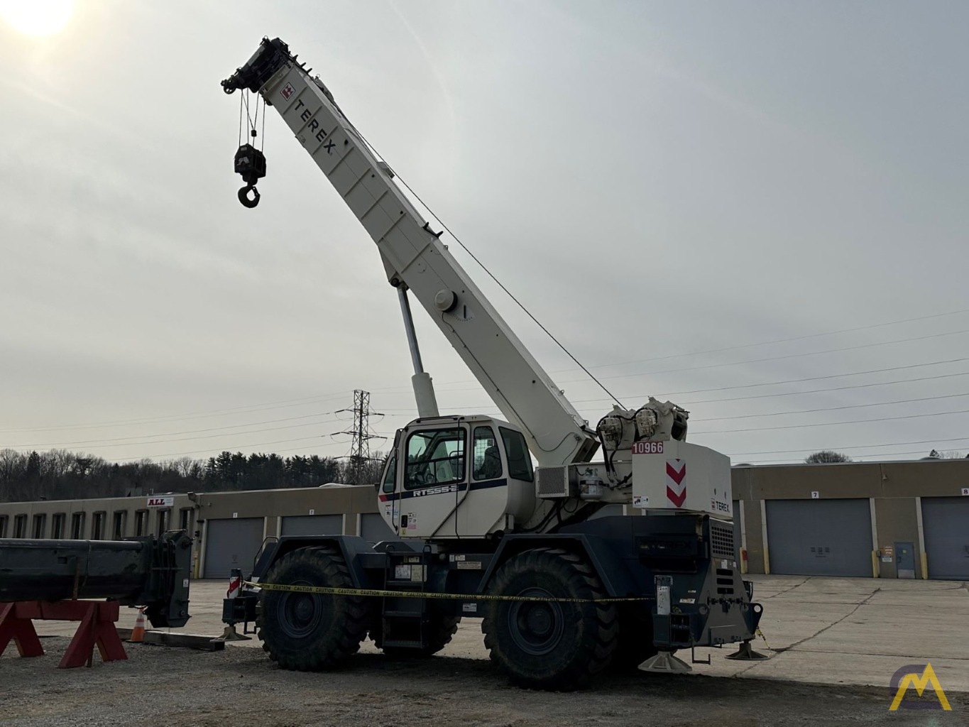 Terex RT 555-1 55-Ton Rough Terrain Crane For Sale or Rent Hoists