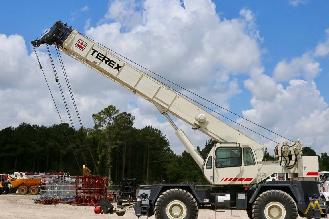 Terex RT 555 55-Ton Rough Terrain Crane 0
