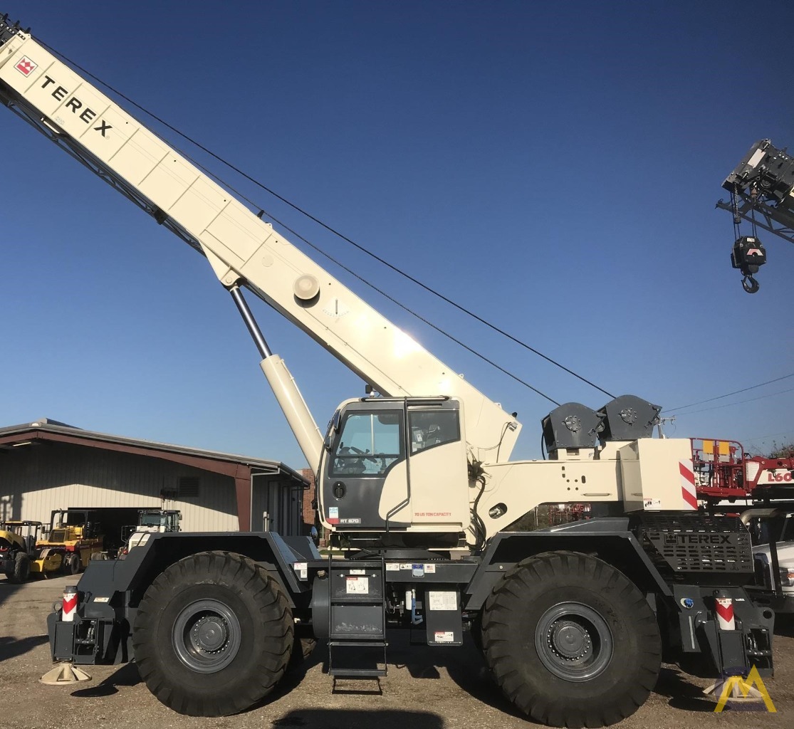 Terex RT 670-1 70-Ton Rough Terrain Crane 0