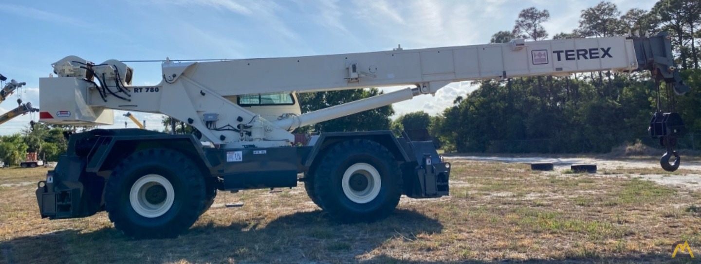 Terex RT 780 80-Ton Rough Terrain Crane 1