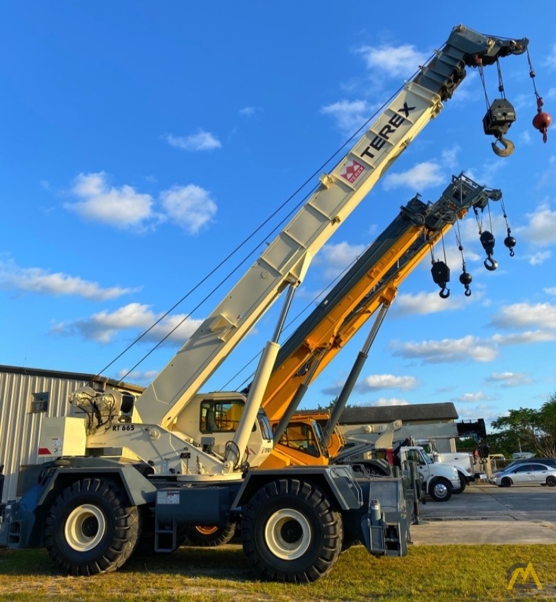 Terex RT665 65-Ton Rough Terrain Crane 5