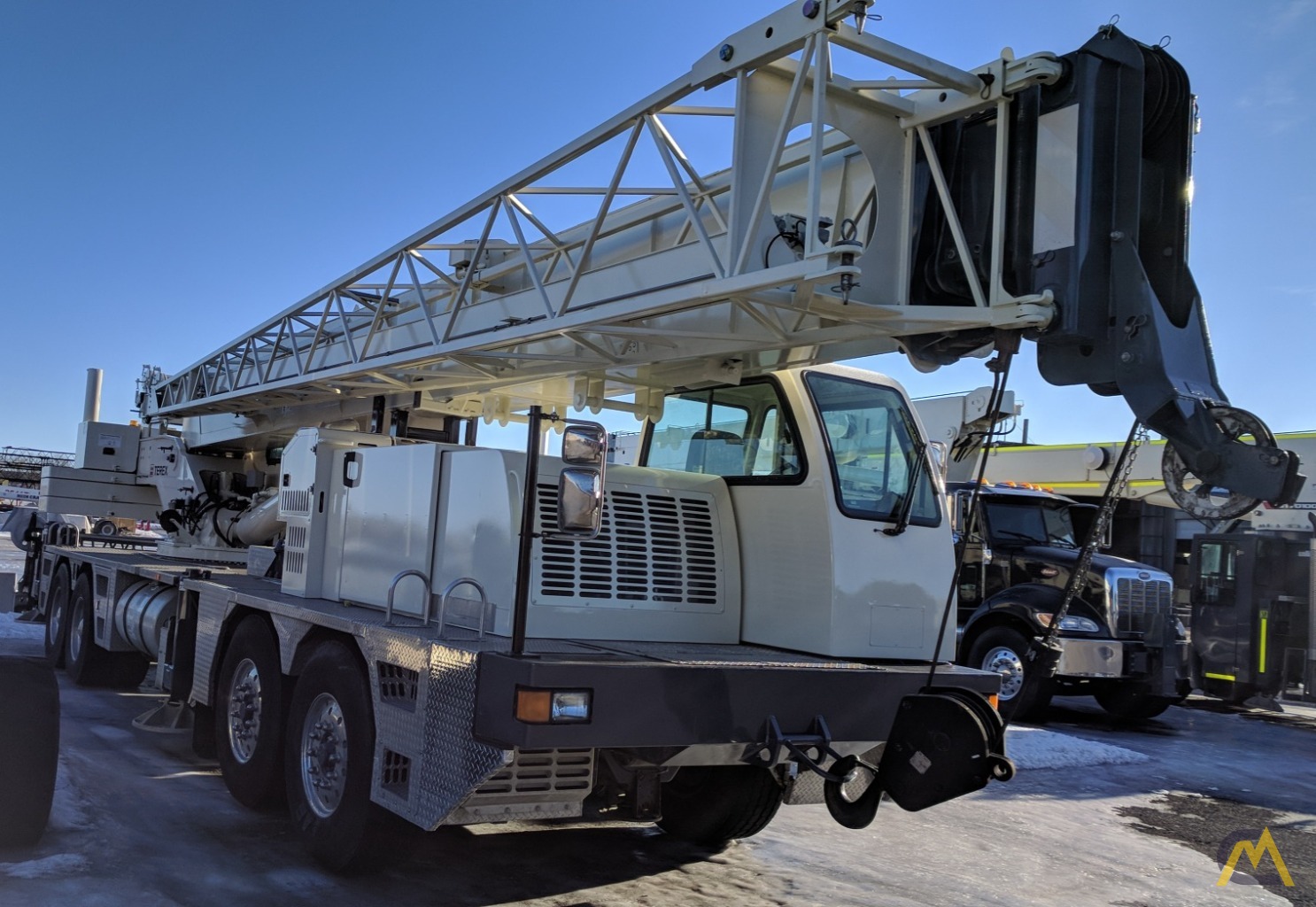 Terex T 5601 60ton Telescopic Boom Truck Crane For Sale Hoists
