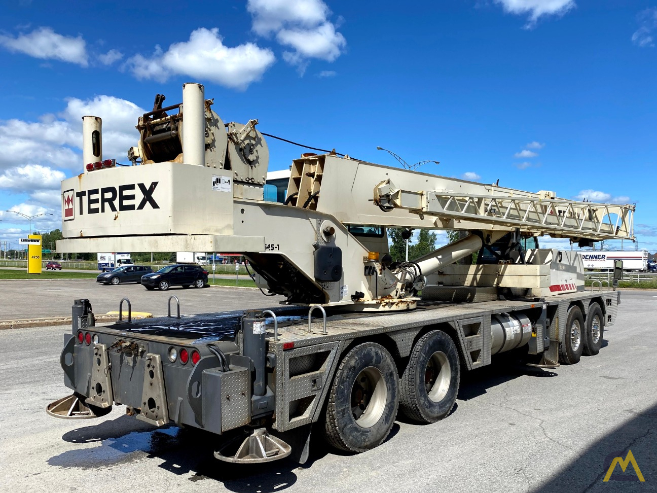 Terex T 560 60Ton Telescopic Boom Truck Crane For Sale Hoists