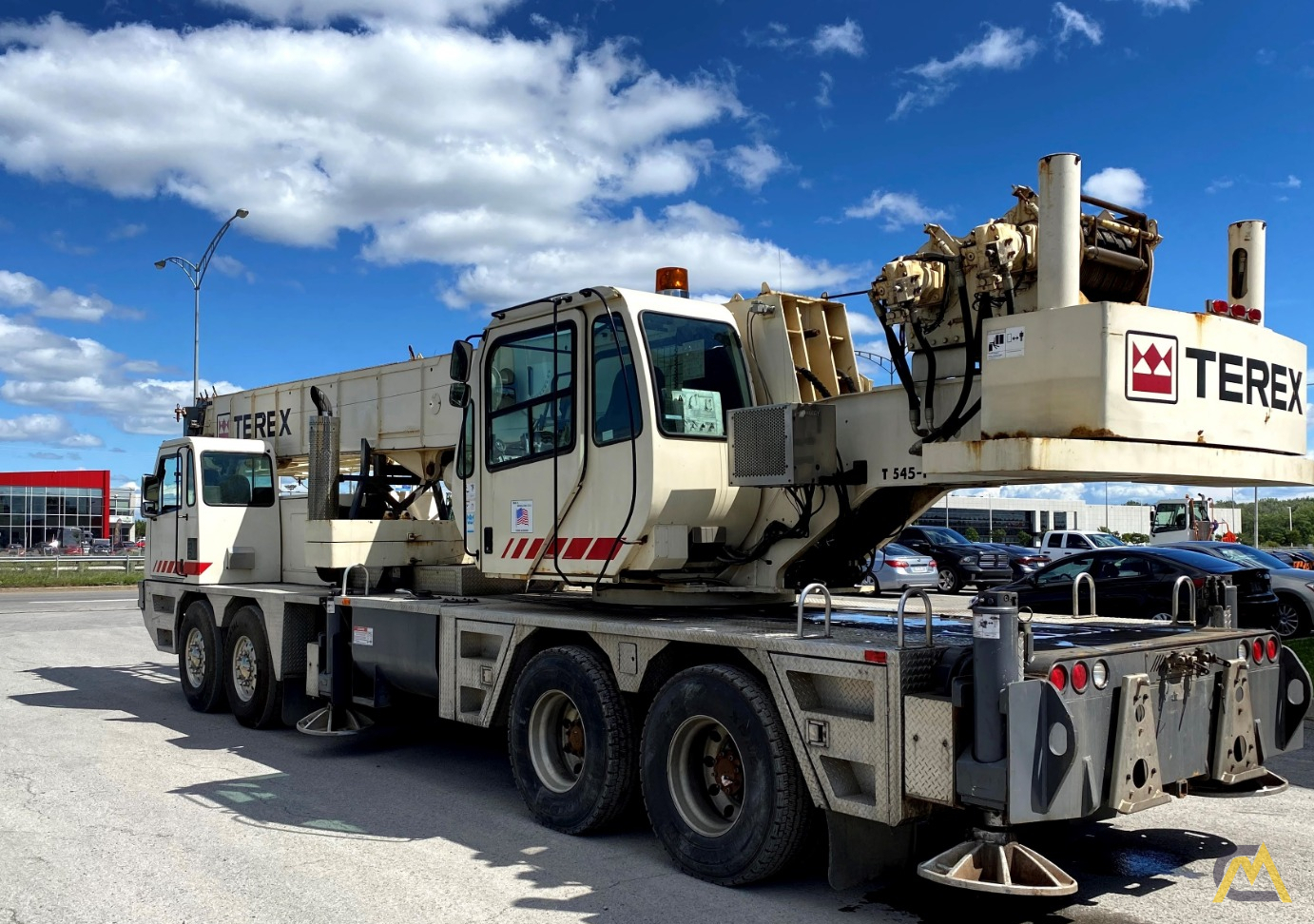 Terex T 560 60Ton Telescopic Boom Truck Crane For Sale Hoists