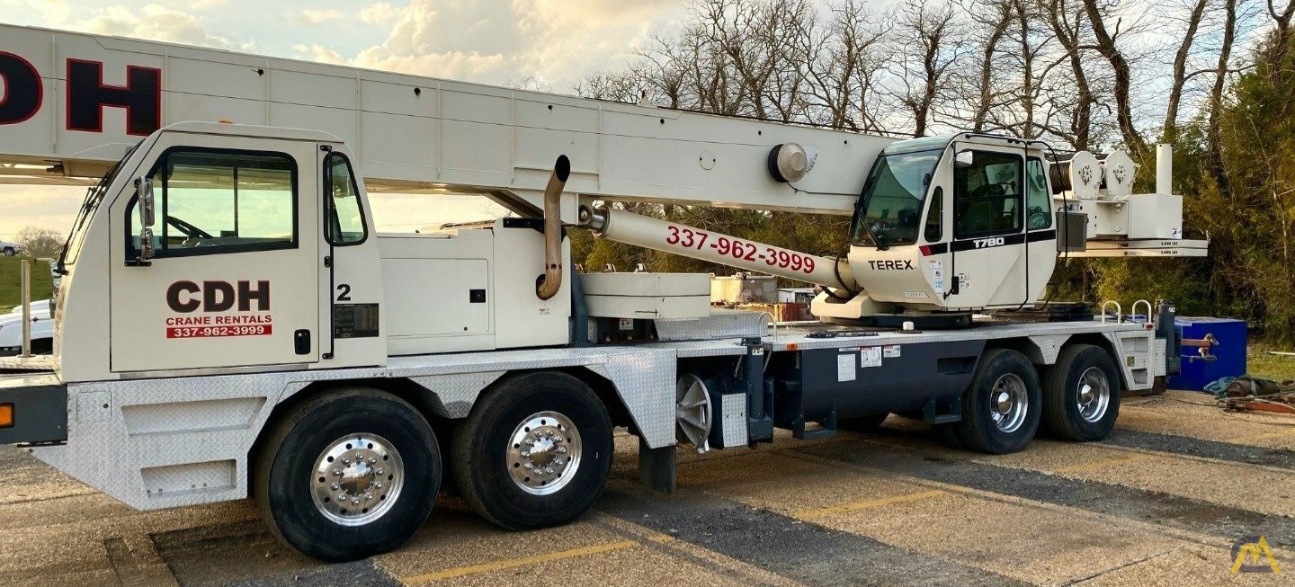 Terex T 780-1 80-ton Telescopic Boom Truck Crane 1