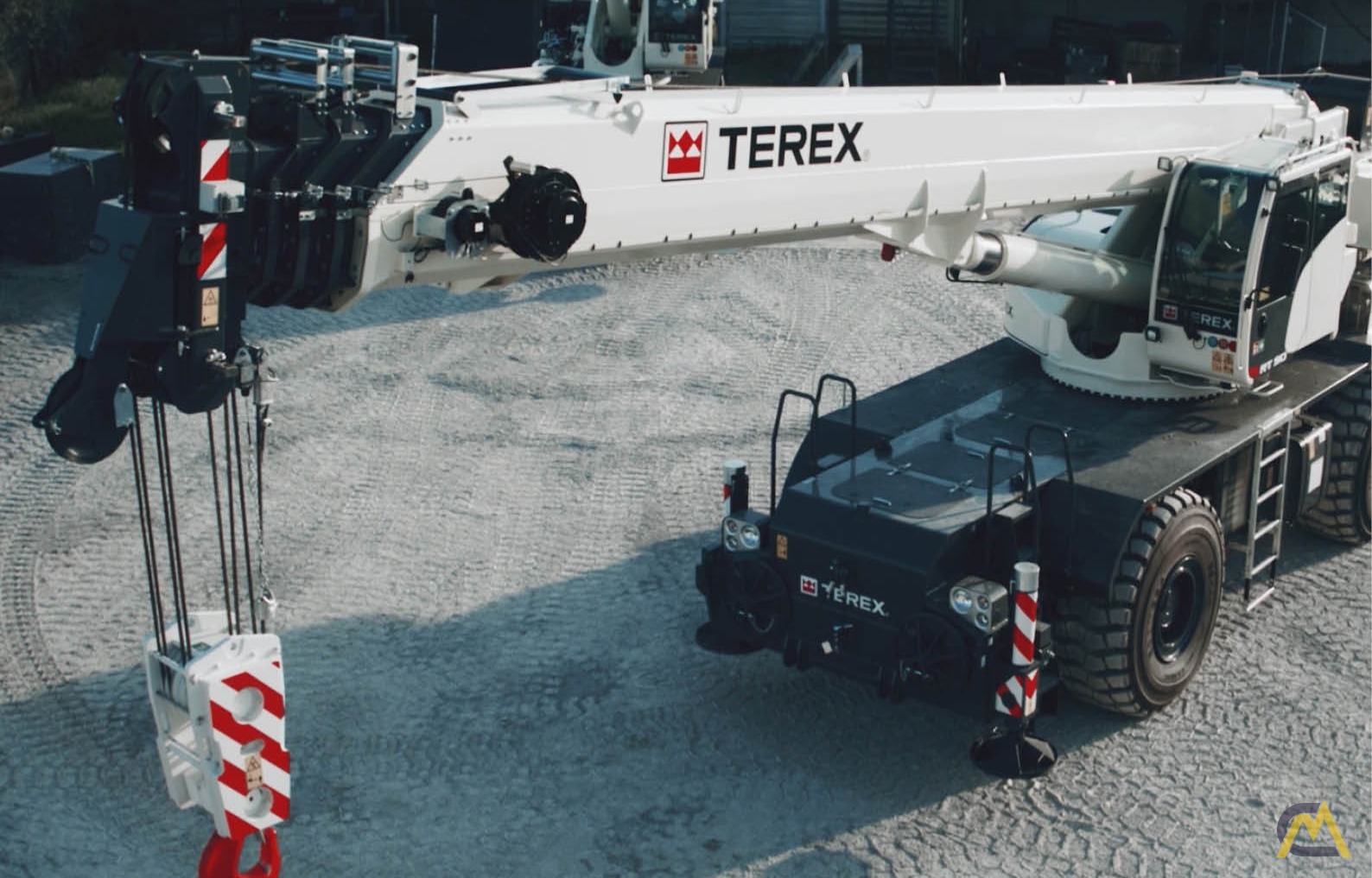 Terex TRT 100US Rough Terrain Crane 0