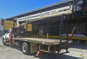 18t Terex BT 3670 Boom Truck Crane For Sale Trucks Hoists