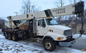 2005 National 18142 Series 1800 Boom Truck Crane on Sterling 7500