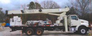 2006-2007 National 11105 28 Ton Boom Truck Crane on Sterling  - CranesList ID: 1050