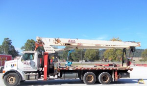 Terex BT 4792 23.5-ton Boom Truck Crane on Sterling