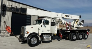 SOLD 2013 Altec AC38-127S-EJ Boom Truck Crane with ManBasket on a Peterbilt 365