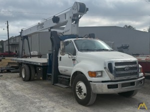 SOLD 2015 Manitex 1770C Boom Truck Crane on Ford Chassis