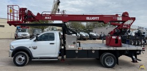 SOLD 2017 Elliott M43R Telescopic Boom Bucket Truck on Dodge Ram 5500