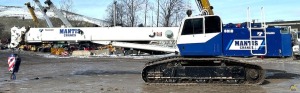 SOLD Tadano (Mantis) 6010 Telescopic Boom Crawler Crane