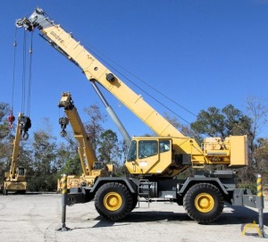 Grove RT650E 50-Ton Rough Terrain Crane For Sale Hoists & Material ...