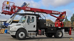 63' Elliott L60R Truck-Mounted Boom Lift