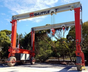 70t Shuttlelift DB 70 Rubber Tired Gantry Crane