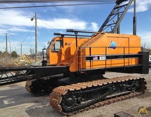 American 998C Duty Cycle Lattice Boom Crawler Crane