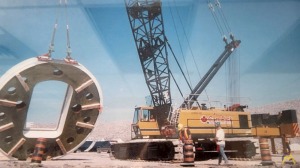 American A 1500-HC Lattice Boom Crawler Crane