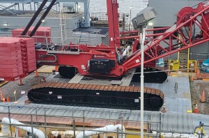 Crawler Crane Mats by Raptor Tech