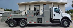 Dejana Tandem Reel Loader Cable Puller on 2012 Freightliner M2-106
