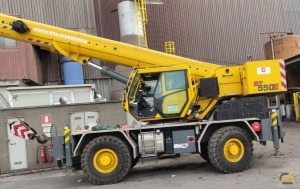 Low Hour Grove RT550E Rough Terrain Crane - Excellent condition! In italy