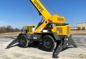Grove RT58D Encore Recertified Down Cab Rough Terran Crane 