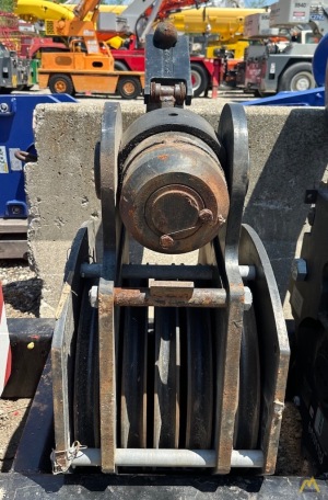 Johnson 80 Ton Clevis Hook Block – 5 Sheave, 7/8