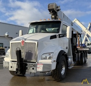 National 8100D Series 800D Boom Truck Crane on Kenworth T880